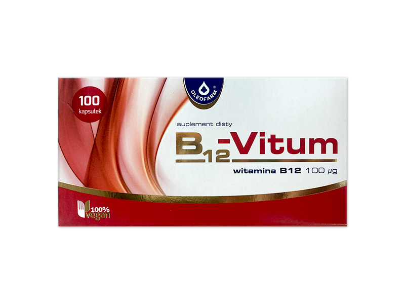 B12-Vitum, kapsułki, 100 µg