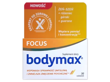 Zdjęcie produktu Bodymax Focus, tabletki