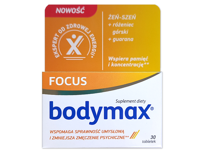 Bodymax Focus, tabletki