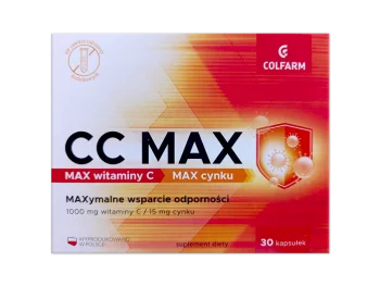 Zdjęcie produktu CC Max, kapsułki, 1000mg+15mg