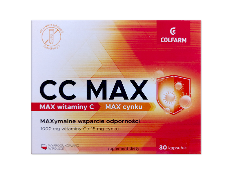 CC Max, kapsułki, 1000mg+15mg