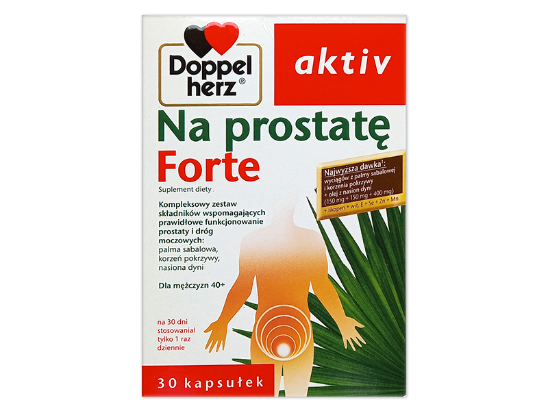 Doppelherz aktiv Na prostatę Forte, kapsułki