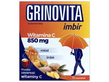 Zdjęcie produktu Grinovita imbir, saszetki