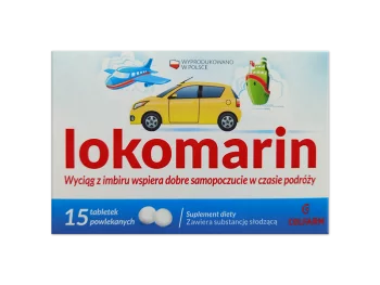 Zdjęcie produktu Lokomarin, tabletki powlekane