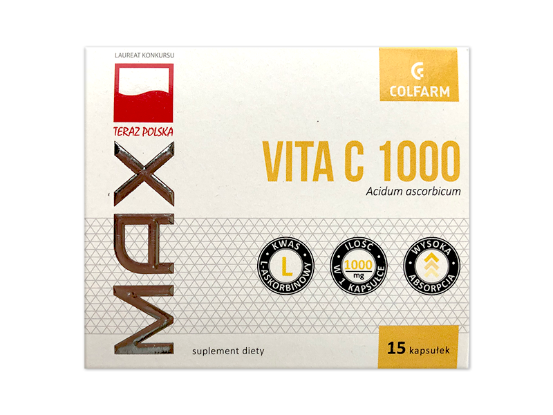 Max Vita C 1000, kapsułki, 1000 mg