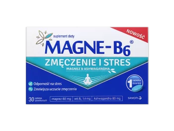 Zdjęcie produktu Magne B6 Zmęczenie i stres, tabletki powlekane