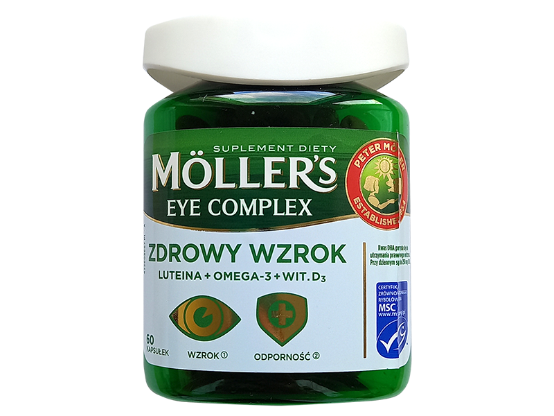 Moller`s Eye Complex, kapsułki