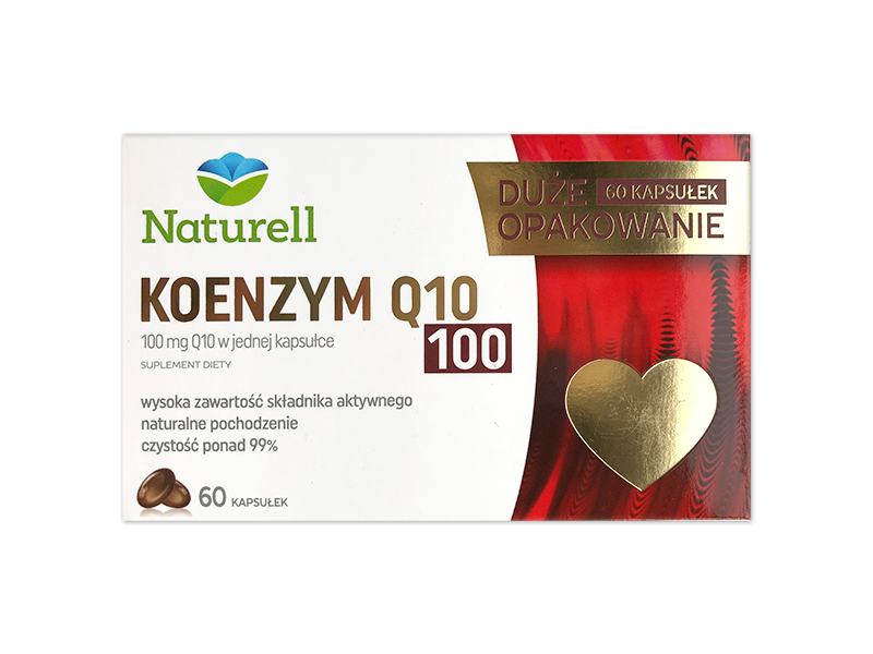 Naturell Koenzym Q10 100, kapsułki, 100mg