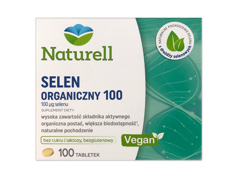 Naturell Selen Organiczny 100, tabletki, 100 µg