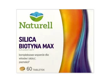 Zdjęcie produktu Naturell Silica Biotyna Max, tabletki