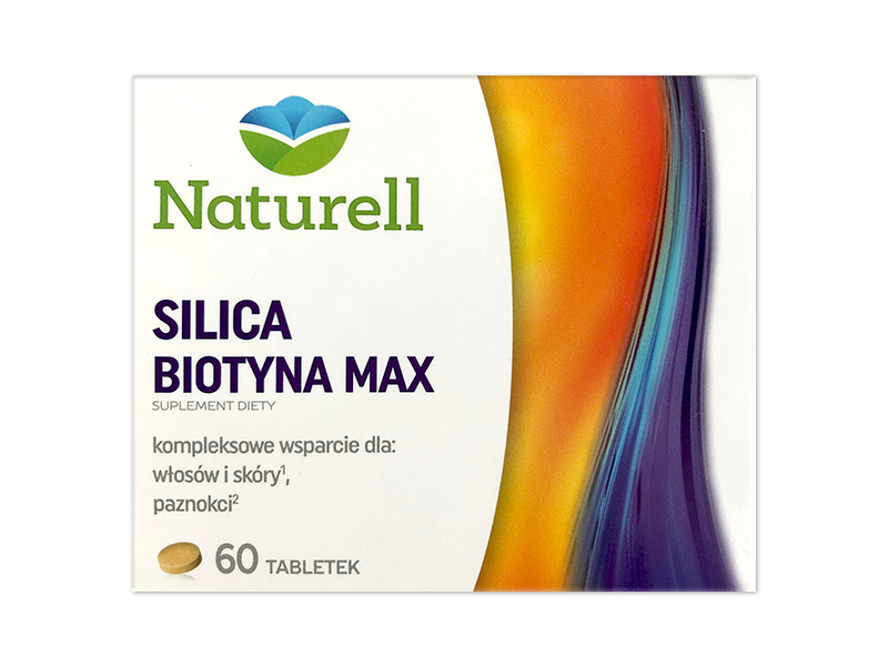 Naturell Silica Biotyna Max, tabletki