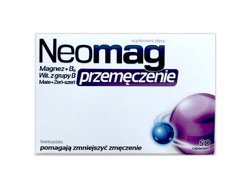 NeoMag przemęczenie, tabletki