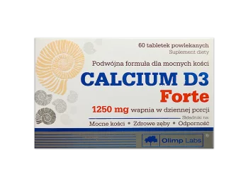 Zdjęcie produktu Olimp Calcium D3 Forte, tabletki powlekane, 625 mg+400 j.m.