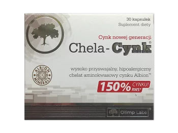 Zdjęcie produktu Olimp Chela-Cynk, kapsułki, 15mg