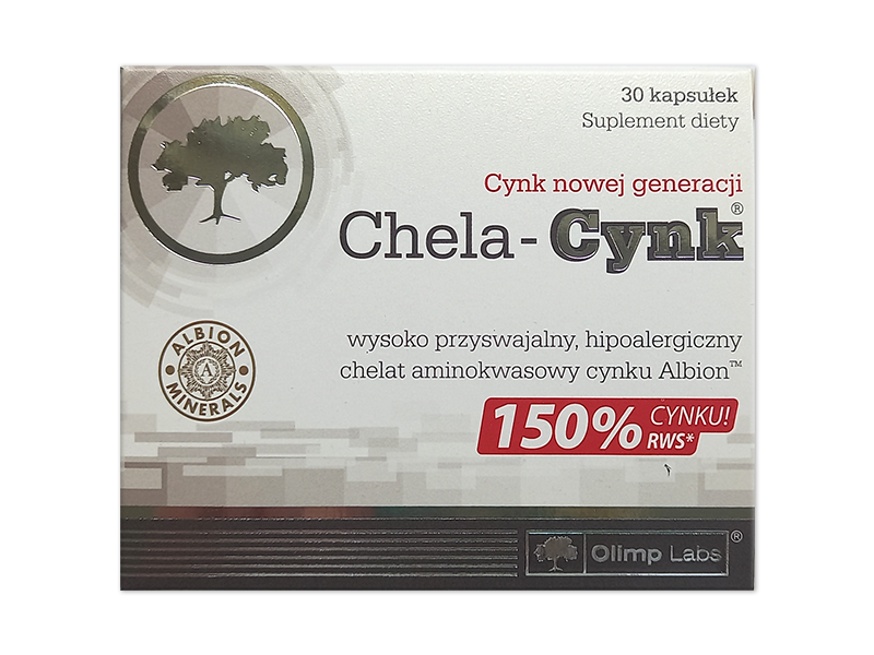 Olimp Chela-Cynk, kapsułki, 15mg