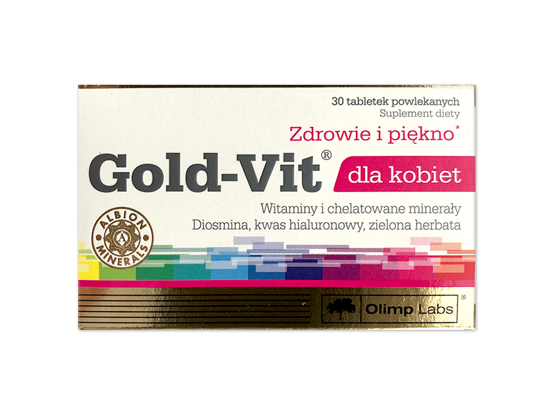 Olimp Gold-Vit dla kobiet, tabletki