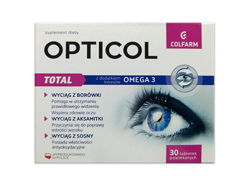 Opticol Total, tabletki powlekane