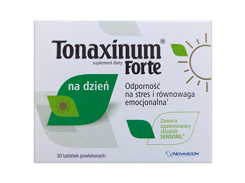 Tonaxinum Forte, na dzień, tabletki powlekane