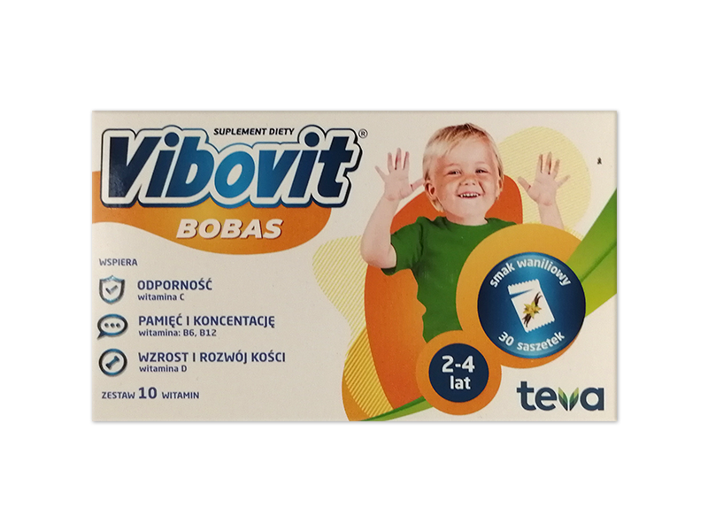 Vibovit Bobas, saszetki