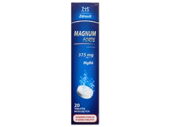 Zdjęcie produktu Zdrovit Magnum Forte, tabletki musujące,  375 mg