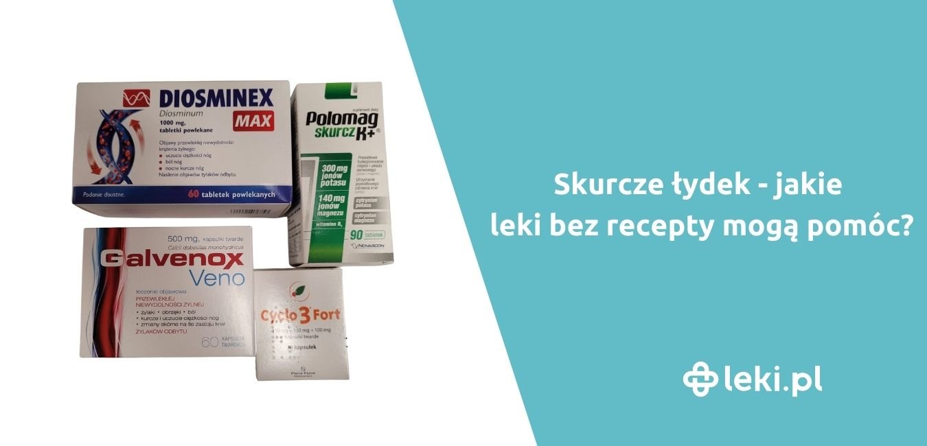 Leki na skurcze nóg bez recepty – co warto stosować?