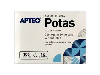 Zdjęcie produktu Apteo Potas, tabletki