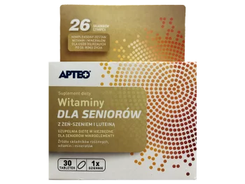 Zdjęcie produktu Apteo Witaminy dla seniorów, tabletki