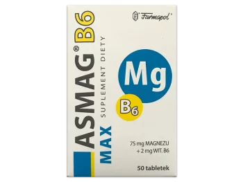 Zdjęcie produktu Asmag B6 Max, tabletki