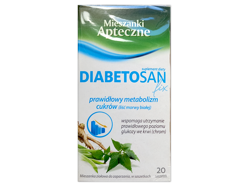 Diabetosan fix, zioła do zaparzania