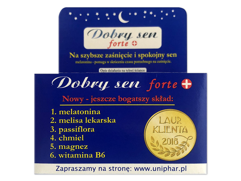 Dobry Sen Forte, tabletki