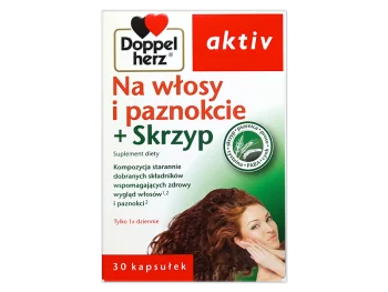 Zdjęcie produktu Doppelherz aktiv Na włosy i paznokcie + skrzyp, kapsułki