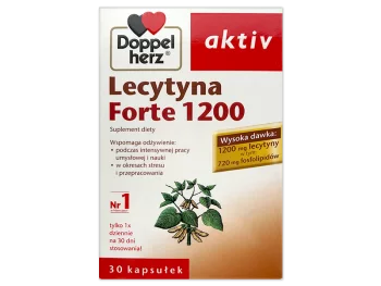 Zdjęcie produktu Doppelherz aktiv Lecytyna Forte, kapsułki, 1200mg