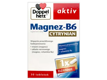 Zdjęcie produktu Doppelherz aktiv Magnez-B6 Cytrynian, tabletki