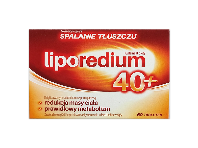 Liporedium 40+, tabletki