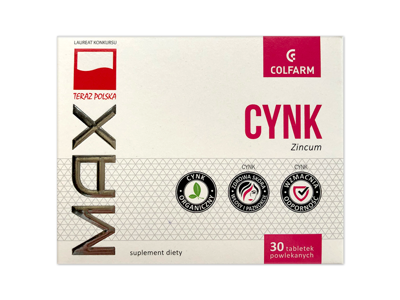 Max Cynk, tabletki, 10 mg