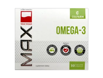 Zdjęcie produktu Max Omega-3, kapsułki, 1000mg