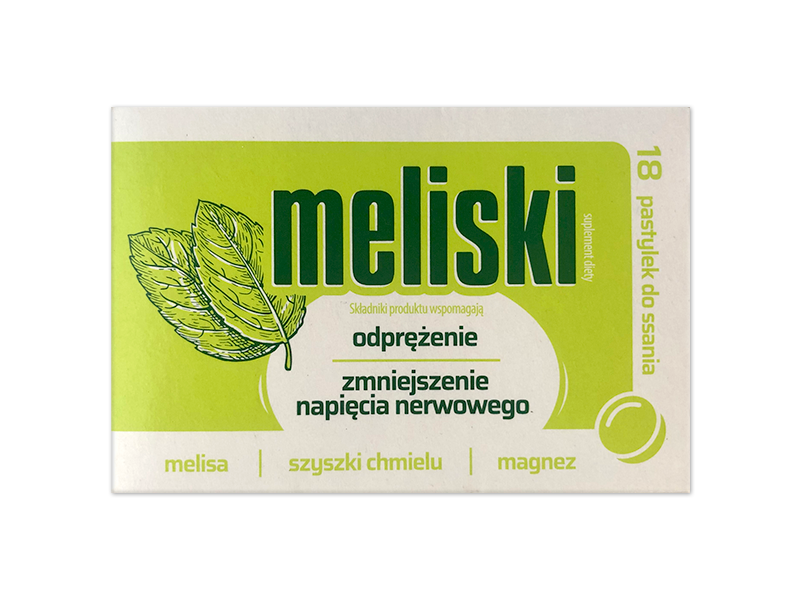 Meliski, pastylki do ssania