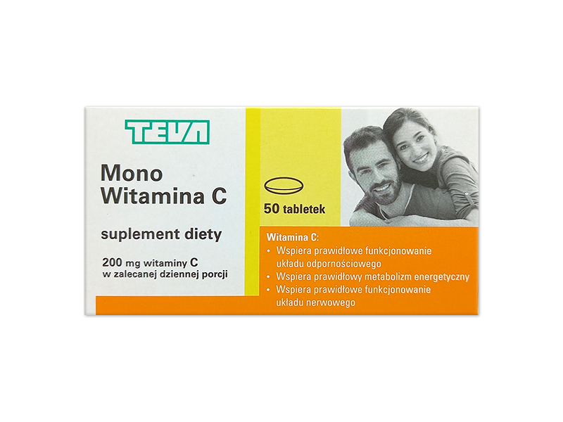 Mono Witamina C, tabletki, 200 mg