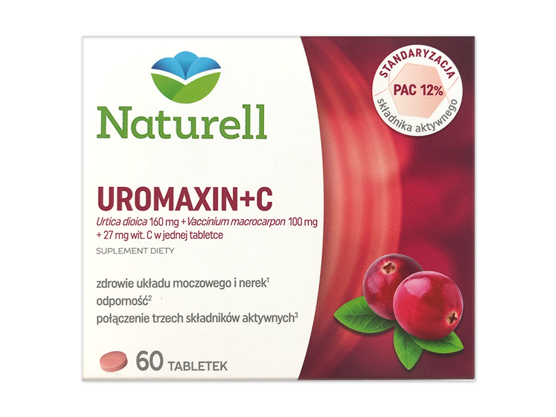 Naturell Uromaxin + C, tabletki