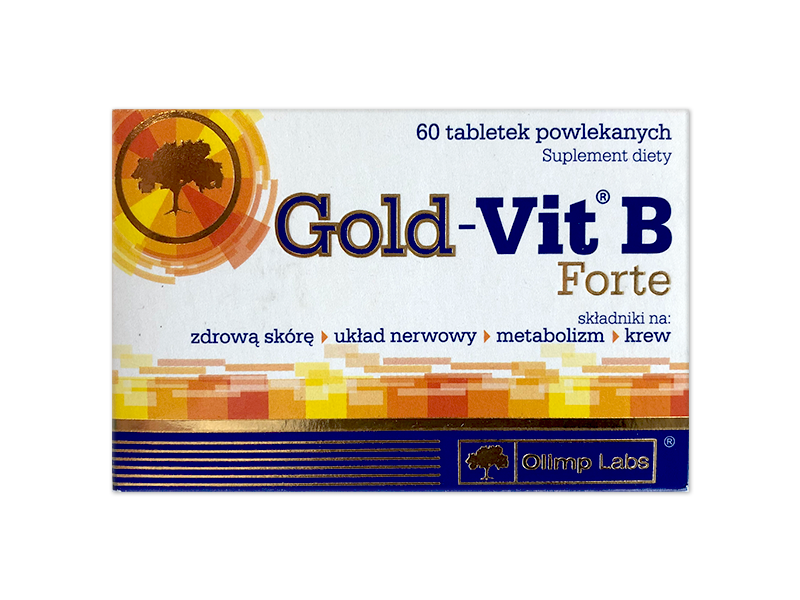 Olimp Gold Vit B Forte, tabletki powlekane