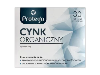 Zdjęcie produktu Protego Cynk Organiczny, tabletki, 15mg