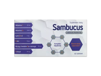 Zdjęcie produktu Sambucus HexaForte, tabletki powlekane