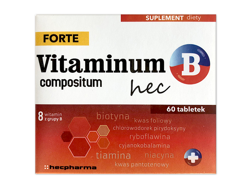 Vitaminum B compositum Forte hec, tabletki