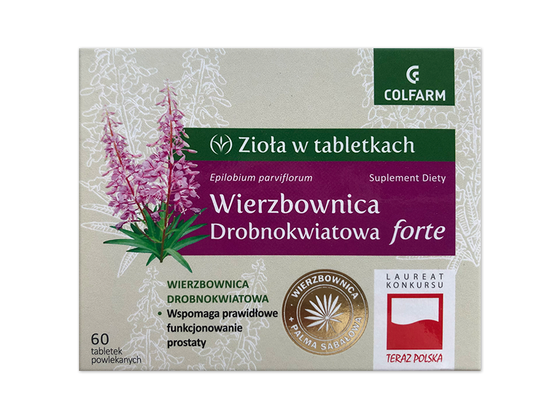 Wierzbownica drobnokwiatowa forte, tabletki, 170 mg + 100 mg