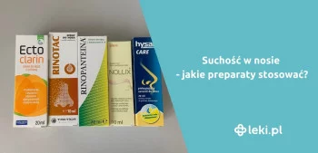 Ilustracja poradnika Suchość w nosie – jakie preparaty stosować?