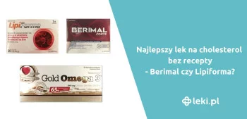 Ilustracja poradnika Najlepszy lek na cholesterol bez recepty – Berimal czy Lipiforma?