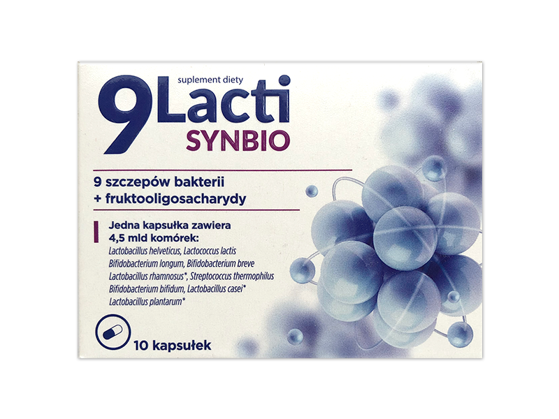 9 Lacti Synbio, kapsułki