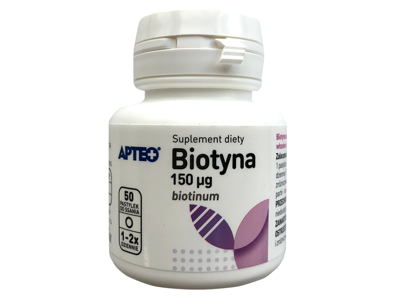 Apteo Biotyna, pastylki do ssania