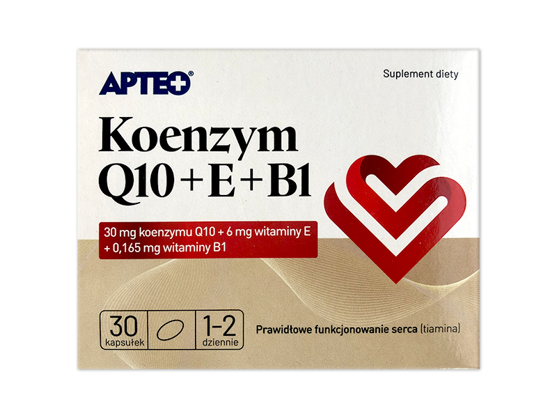 Apteo Koenzym Q10, kapsułki