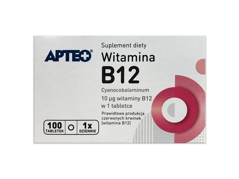 Apteo Witamina B12, tabletki